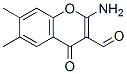 2-Amino-3-formyl-6,7-dimethylchromone Structure,94978-87-7Structure