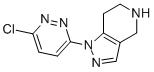 1H-Pyrazolo[4,3-c]pyridine, 1-(6-chloro-3-pyridazinyl)-4,5,6,7-tetrahydro- Structure,949922-55-8Structure