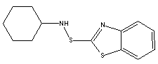 促進(jìn)劑CZ結(jié)構(gòu)式_95-33-0結(jié)構(gòu)式