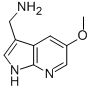 5-Methoxy-1h-pyrrolo[2,3-b]pyridine-3-methanamine Structure,950206-35-6Structure