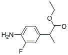 2-(4-氨基-3-氟苯基)丙酸乙酯結(jié)構(gòu)式_95037-98-2結(jié)構(gòu)式