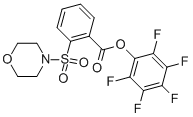 Pentafluorophenyl 2-(morpholinosulfonyl)benzoate Structure,950603-27-7Structure