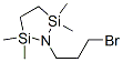 1-(3-Bromopropyl)-2,2,5,5-tetramethyl-1-aza-2,5-disilacyclopentane Structure,95091-93-3Structure