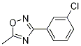 3-(3-Chlorophenyl)-5-methyl-1,2,4-oxadiazole Structure,95124-66-6Structure