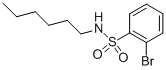 2-Bromo-N-hexylbenzenesulfonamide Structure,951883-96-8Structure