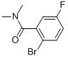 N,n-dimethyl-2-bromo-5-fluorobenzamide Structure,951884-08-5Structure