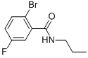 N-propyl-2-bromo-5-fluorobenzamide Structure,951884-10-9Structure