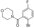 2-(Morpholine-4-carbonyl)-4-fluoro-1-bromobenzene Structure,951884-11-0Structure