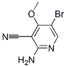 2-Amino-5-bromo-3-cyano-4-methoxypyridine Structure,951884-75-6Structure