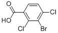 3-Bromo-2,4-dichlorobenzoic acid Structure,951884-96-1Structure