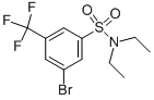 N,n-diethyl-3-bromo-5-trifluoromethylbenzenesulfonamide Structure,951885-25-9Structure