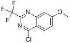 4-Chloro-7-methoxy-2-trifluoromethyl-quinazoline Structure,951904-99-7Structure