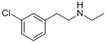 [2-(3-Chloro-phenyl)-ethyl]-ethyl-amine Structure,951912-42-8Structure