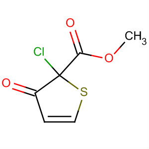 Methyl 2-chloro-3-oxo-2,3-dihydro-2-thiophenecarboxylate Structure,95201-94-8Structure