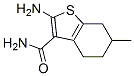 2-Amino-6-methyl-4,5,6,7-tetrahydro-1-benzothiophene-3-carboxamide Structure,95211-68-0Structure