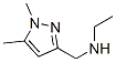 Ethyl-(1,5-dimethyl-1h-pyrazol-3-ylmethyl)-amine Structure,952195-10-7Structure