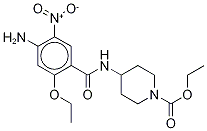 4-[(4-Amino-2-ethoxy-5-nitrobenzoyl)amino]-1-piperidinecarboxylic acid ethyl ester Structure,952309-99-8Structure