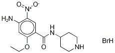 4-Amino-2-ethoxy-5-nitro-n-4-piperidinyl-benzamide hydrobromide Structure,952310-00-8Structure