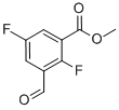 Benzoic acid, 2,5-difluoro-3-formyl-, methyl ester Structure,952480-00-1Structure