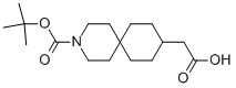 2-(3-(Tert-butoxycarbonyl)-3-azaspiro[5.5]undecan-9-yl)acetic acid Structure,952480-32-9Structure