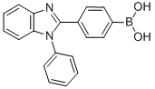 Boronic acid, B-[4-(1-phenyl-1H-benzimidazol-2-yl)phenyl]- Structure,952514-79-3Structure