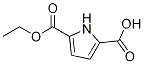 1H-pyrrole-2,5-dicarboxylic acid 2-ethyl ester Structure,952569-58-3Structure