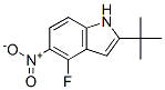 2-Tert-butyl-4-fluoro-5-nitro-1H-indole Structure,952664-90-3Structure