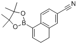 7,8-Dihydro-2-naphthalenecarbonitrile-5-boronic acid pinacol ester Structure,952675-93-3Structure