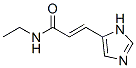 2-Propenamide, n-ethyl-3-(1h-imidazol-5-yl)- Structure,952733-18-5Structure