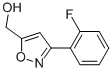 (3-(2-Fluorophenyl)isoxazol-5-yl)methanol Structure,953046-62-3Structure