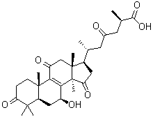 靈芝酸 C1結(jié)構(gòu)式_95311-97-0結(jié)構(gòu)式