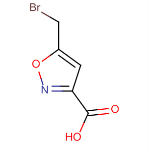 5-(Bromomethyl)-3-isoxazolecarboxylic acid Structure,95312-11-1Structure