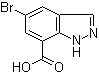 5-Bromo-1h-indazole-7-carboxylic acid Structure,953409-99-9Structure