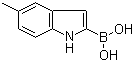 5-Methyl-1H-indole-2-boronic acid Structure,953411-08-0Structure