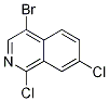 Isoquinoline, 4-bromo-1,7-dichloro- Structure,953421-74-4Structure