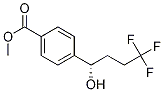 (S)-4-(4,4,4-三氟-1-羥基丁基)苯甲酸甲酯結(jié)構(gòu)式_953422-97-4結(jié)構(gòu)式