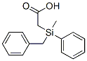 (-)-Benzylmethylphenylsilylacetic acid Structure,95373-54-9Structure