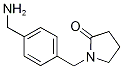 1-(4-Aminomethyl-benzyl)-pyrrolidin-2-one Structure,953752-30-2Structure