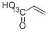 Acrylic acid-1-13c Structure,95387-98-7Structure