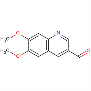 6,7-Dimethoxy-quinoline-3-carbaldehyde Structure,95395-21-4Structure