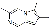 Pyrrolo[1,2-a]pyrazine, 3,6,7-trimethyl- Structure,95407-80-0Structure