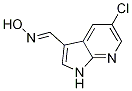 1H-pyrrolo[2,3-b]pyridine-3-carboxaldehyde, 5-chloro-, oxime Structure,954112-70-0Structure