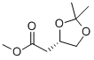 Methyl (4s)-(+)-2,2-dimethyl-1,3-dioxolane-4-acetate Structure,95422-24-5Structure