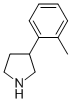 3-(2-Methylphenyl)pyrrolidine Structure,954220-67-8Structure