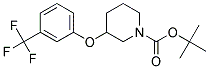 1-Piperidinecarboxylic acid, 3-[3-(trifluoromethyl)phenoxy]-, 1,1-dimethylethyl ester Structure,954228-08-1Structure