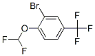 2-Bromo-1-difluoromethoxy-4-trifluoromethyl-benzene Structure,954236-03-4Structure