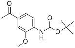 (4-Acetyl-2-methoxy-phenyl)-carbamic acid tert-butyl ester Structure,954238-28-9Structure