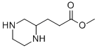 3-Piperazin-2-yl-propionic acid methyl ester Structure,954240-18-7Structure