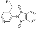 4-Bromomethyl-3-phthalimido-pyridine Structure,954240-62-1Structure