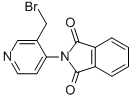 2-(3-(Bromomethyl)pyridin-4-yl)isoindoline-1,3-dione Structure,954240-74-5Structure